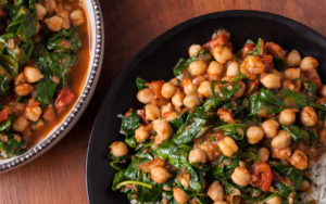 India Chickpeas and curry